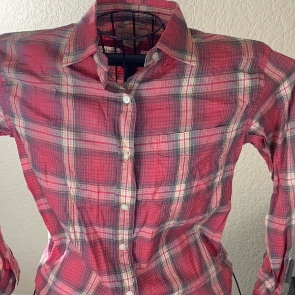 RALPH LAUREN PLAID BUTTON DOWN SHIRT - Picture 2 of 6